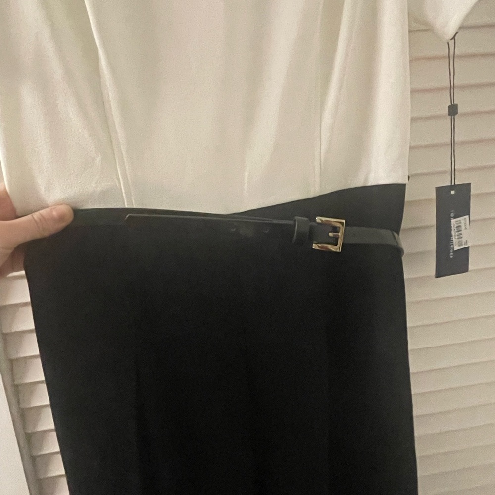 Tommy Hilfiger size 10 black and white jumpsuit. - Picture 3 of 3